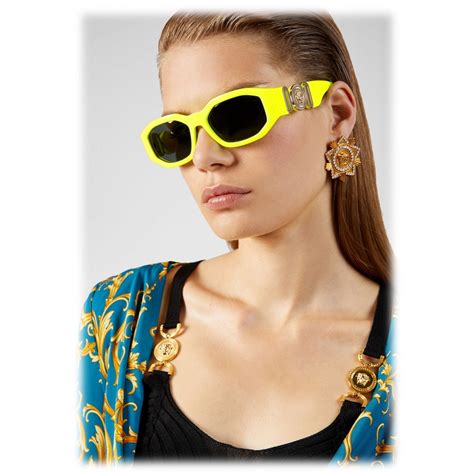 occhiali versace gialli|Occhiali da donna di Versace Eyewear .